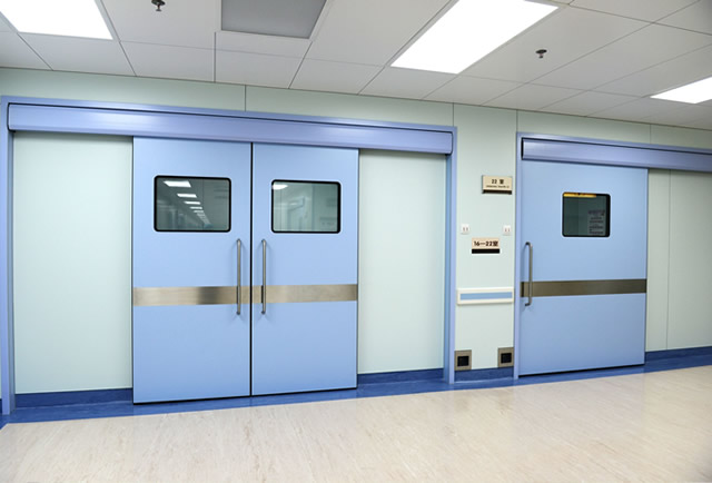 手術(shù)室電動(dòng)感應(yīng)平移門(mén)-Electric induction sliding door in operating room